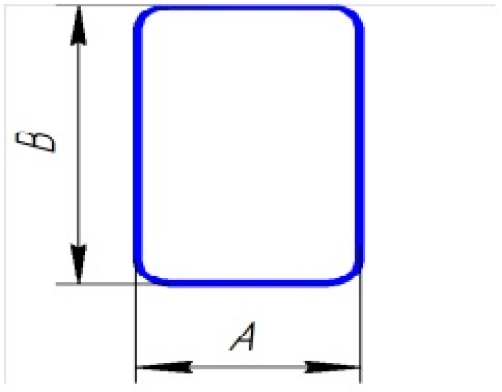 Профиль армирующий замкнутый О-образного типа для ПВХ окон