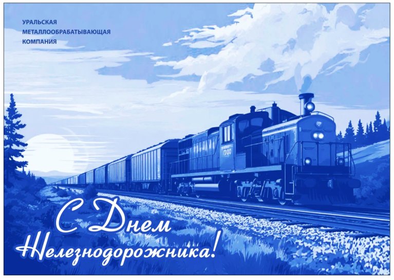 Поздравляем с Днём железнодорожника!
