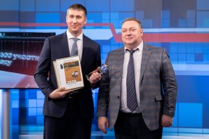 Официальное вручение премии «Экспортёр года» в студии телеканала Россия 24