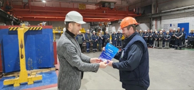 Прошло поздравление коллектива УМК с Новым годом!